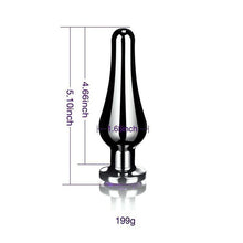 The Onyx Jewel Anal Plug - The Glass Dildo @ theglassdildo.co.uk