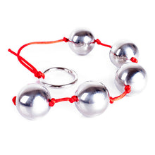Balls Of Steel Anal Beads - The Glass Dildo @ theglassdildo.co.uk